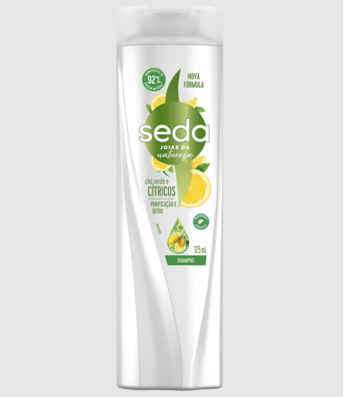 Shampoo Seda Chá Verde e Cítricos - 425ml