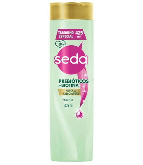 Shampoo Seda Prebióticos + Biotina 425ml