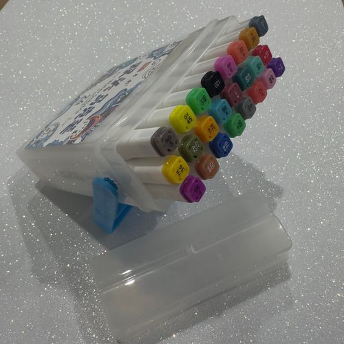Conjunto Caneta Permanente Touch 24 Cores
