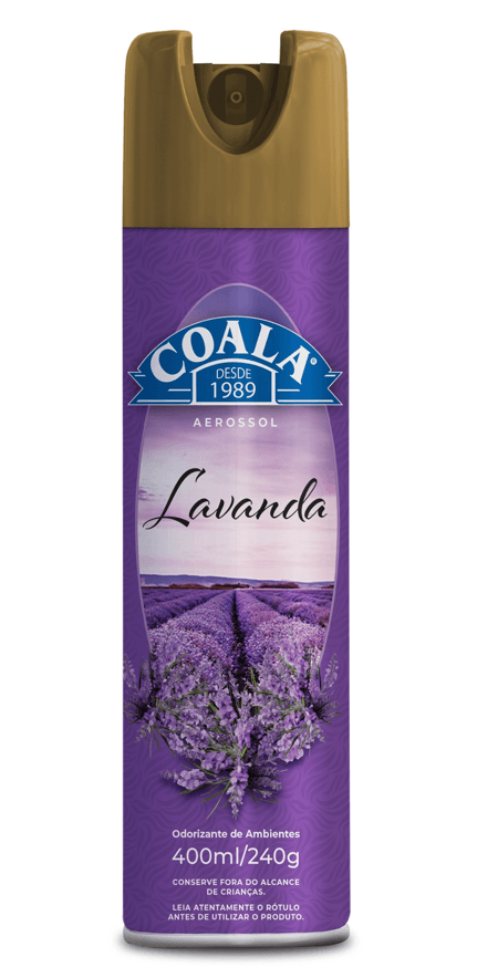 Odorizante de Ambientes Aerossol Coala Lavanda - 400ml