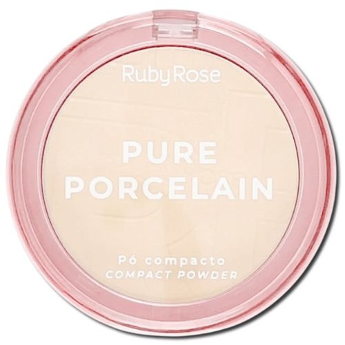 Pó Compacto Ruby Rose Pure Porcelain - Tom P10
