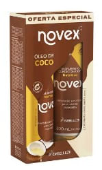 Kit sh+cond novex 300ml oleo de coco