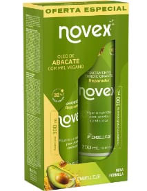 Kit Shampoo + Condicionador 300Ml Óleo de Abacate, Novex