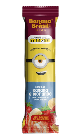 Barra Supino Kids Morango 22g