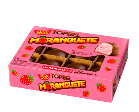 Chocolate Top Bel Moranguete - 216g