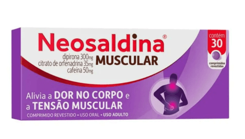 Nosaldina Muscular com 30 Comprimidos - Hypera