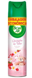 Aromatizador Bom Ar Aerosol Cheirinho de Talco - 360ml