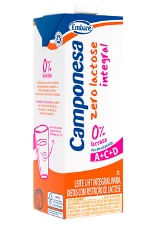 Leite Camponesa UHT Integral Zero Lactose – 1L