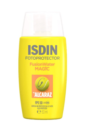Protetor Solar Facial Isdin Fusion Water Magic By Alcaraz FPS 50 - 50ml