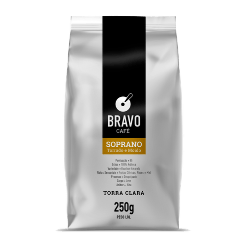 Café Bravo Moído Soprano - 250g