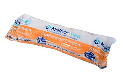 Atadura de Crepom Melhormed - 10cm X 1,8m