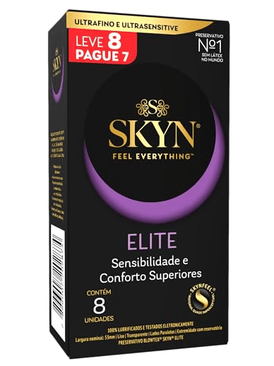 Preservativo Blowtex Skin Elite - Leve 8 Pague 7