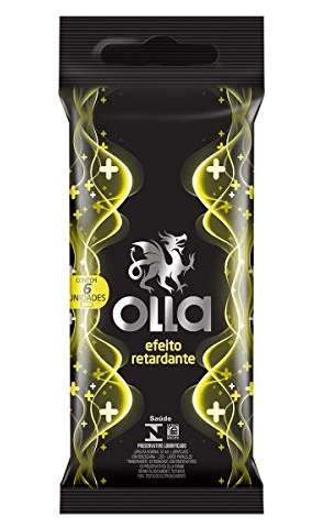 Preservativo Olla Efeito Retardante com 6 Unidades