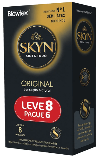 Preservativo Blowtex Skyn - Leve 8 Pague 6