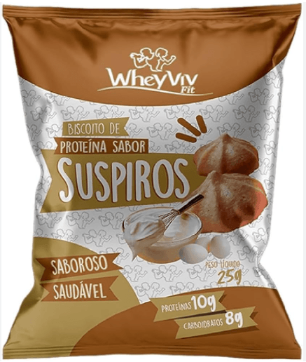 Biscoito de Proteína Suspiro - Wheyviv