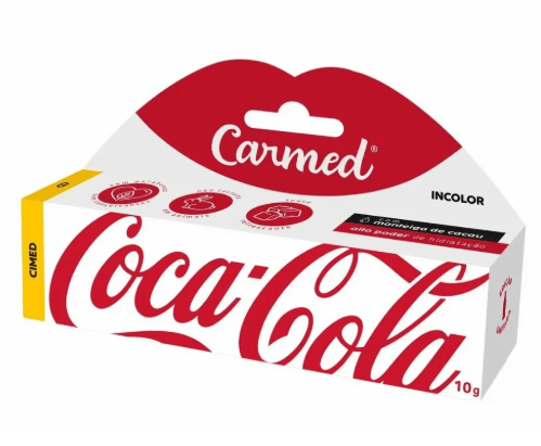 Hidratante Labial Carmed Coca Cola Incolor - 10g