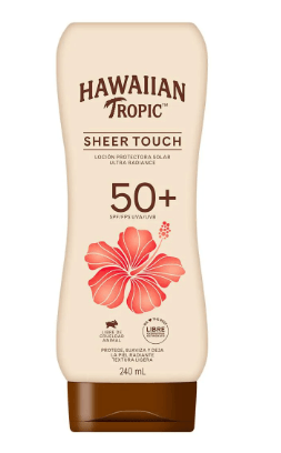 Protetor Solar Hawaiian Tropic Sheer Touch FPS50 - 240ml