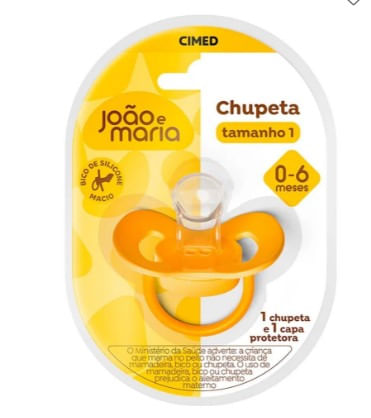 Chupeta João E Maria Tamanho 1  Cimed