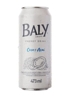 Energético Baly Coco e Açaí - Lata 473 ml