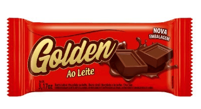 Barra de Chocolate Ao Leite Golden - 65g