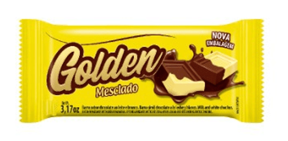 Barra de Chocolate Mesclada Golden - 65g