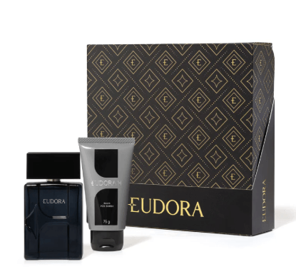 Kit Eudora Men H Deo Colônia 100ml + Balm Pós-Barba 75g