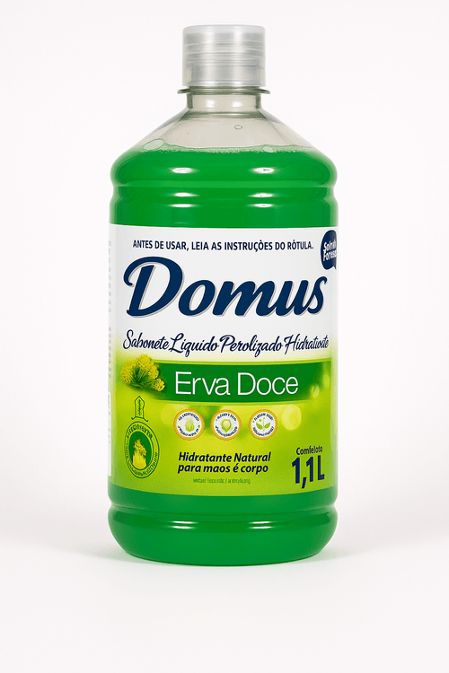 Sabonete Líquido Domus Erva Doce - 1,1L