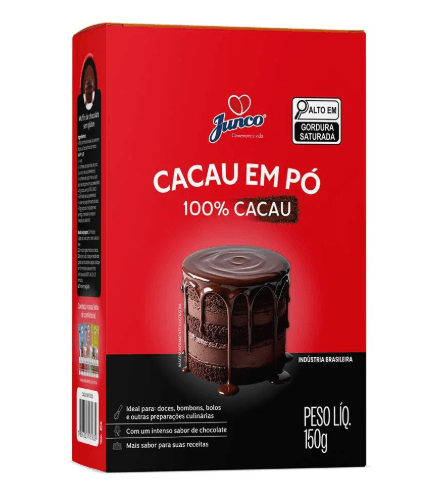 Cacau em Pó 100% - 150g