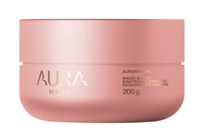 Manteiga Iluminadora Aura Beauty Aurora Shine - 200g