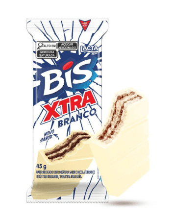 Chocolate Bis Xtra Branco Lacta - 45g