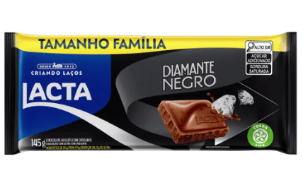 Chocolate Lacta Diamante Negro - 145g