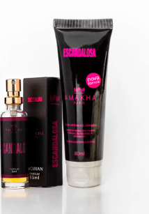 Kit Presenteável Perfume Escandalosa e Hidratante Escandalosa - Amakha Paris