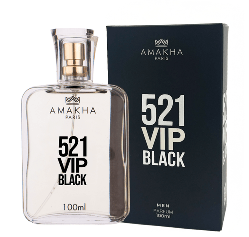 Perfume Masculino Amakha Paris 521 Vip Black - 100ml