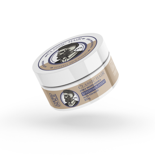 Pomada Capilar Cheiro Doce para Cabelo Alta Fixação Efeito Molhado - 100g