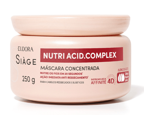 Máscara Eudora Siage Nutri Acid Complex - 250g