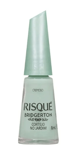 Esmalte Verde Risqué Bridgerton Cortejo no Jardim - 8ml