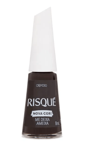 Esmalte Escuro Avermelhado Risqué Me Deixa Ameixa - 8ml