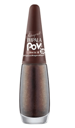Esmalte Top Coat Impala Perolado POV - Glow Up