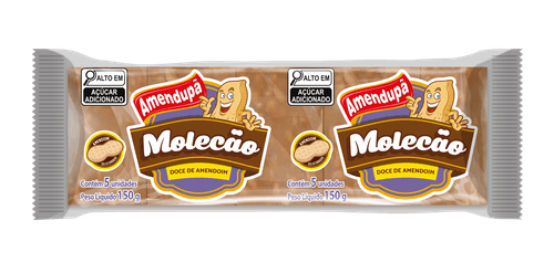 Paçoca Molecão Amendupã - 150g