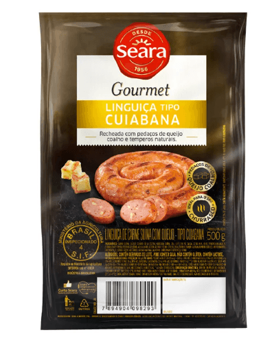 Linguiça Cuiabana Seara Gourmet - 500g
