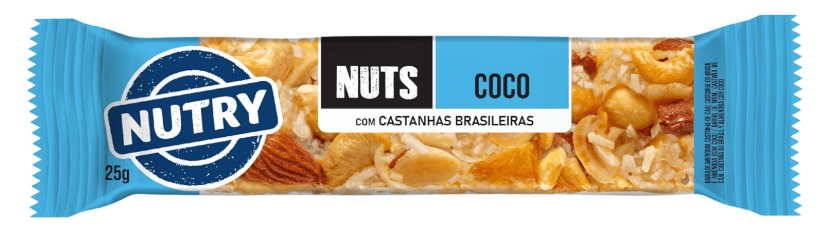 Barra de Castanhas Nutry Nuts Coco - 25g