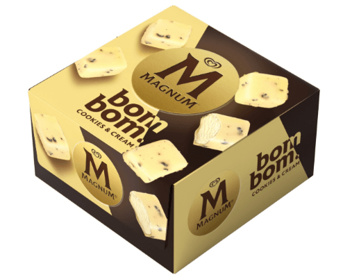 Bombom de Sorvete Magnum Cookies & Cream - 85g