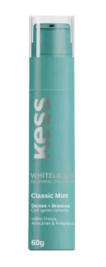Gel Dental Kess Whitelicious Classic Mint - 60g
