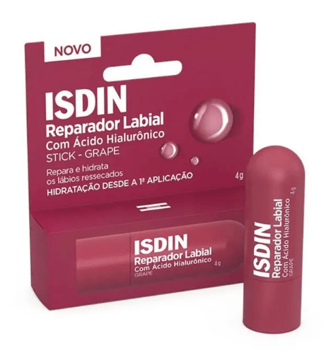 Reparador Labial Isdin Stick Grape - 4g