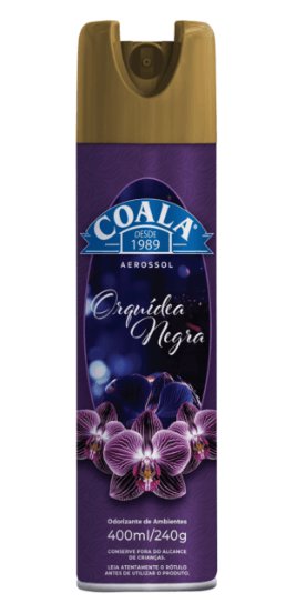 Odorizante de Ambiente Coala Orquídea Negra - 400ml