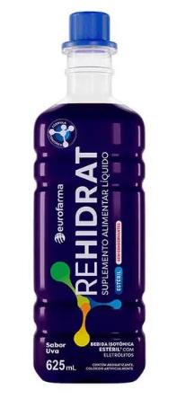 Rehidrat Sabor Uva Eurofarma 625ml