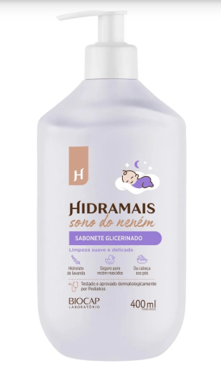 Sabonete Líquido Glicerinado Hidramais Sono do Neném - 400ml
