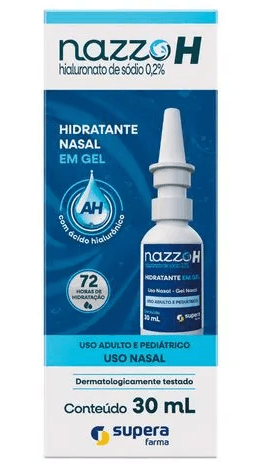 Hidratante Nasal Nazzo H Gel Spray - 30ml - Drogarias Minas Mais