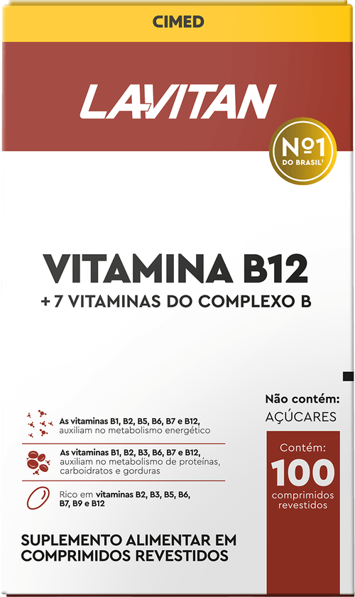 Lavitan Complexo B - 100 Comprimidos