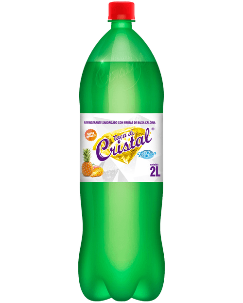 Refrigerante Taça de Cristal Abacaxi Zero Açúcar - 2L